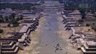 Avenue of the Dead Teotihuacan