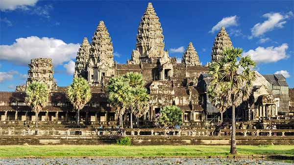 Angkor Wat temple in Cambodia