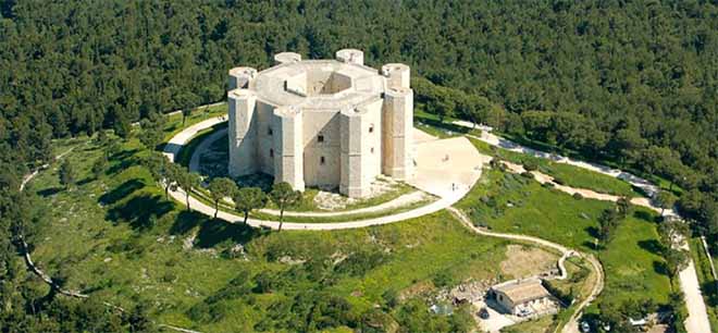 Castel del Monte airview