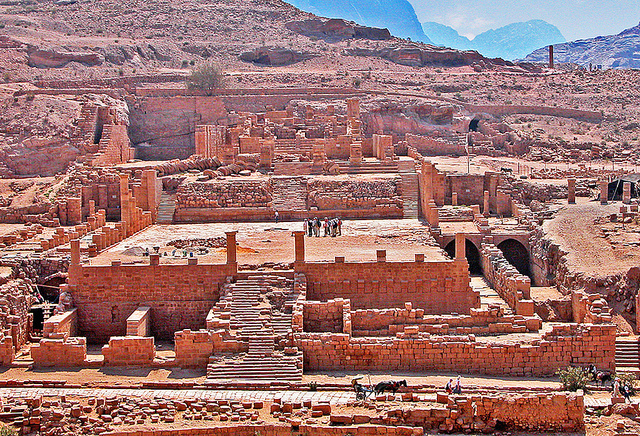 Petra city center