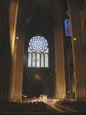 Chartres cathedral stained glass