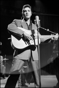 Elvis Presley at Dorsey Brother's stage show