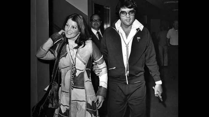 Elvis and Priscilla Presley