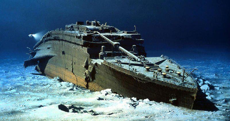 Titanic shipwreck