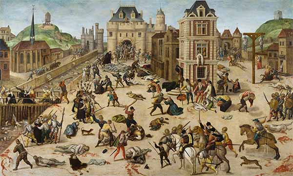 Huguenots massacre