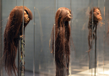 Jivaros shrunken heads