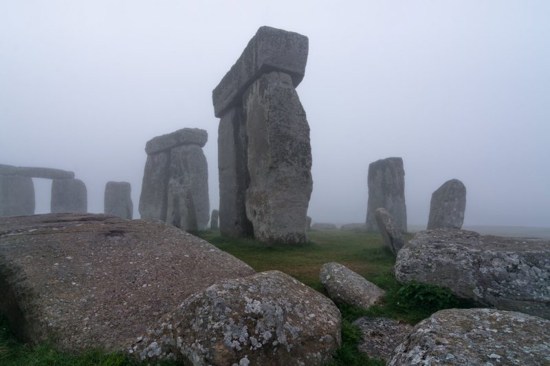 Stonehenge blue stones