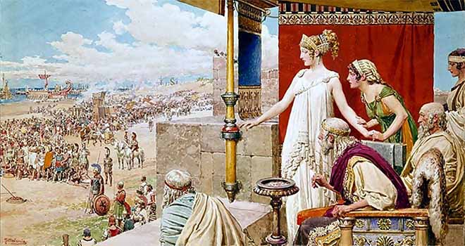 Priam and Helen of Troy