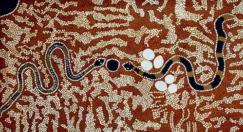 Australian Aborigines snakes