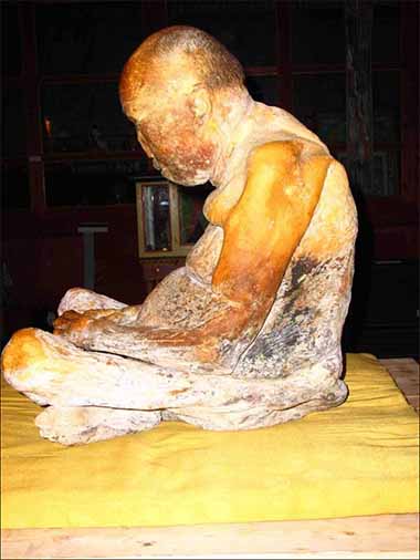 Siberian mummy of Dashi-Dorzho Itigilov