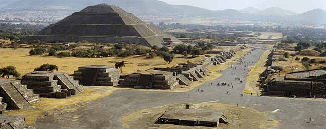 Teotihuacan from the sky